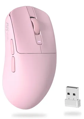 Image de Souris de jeu sans fil, 24000 DPI, 43 g, rose
