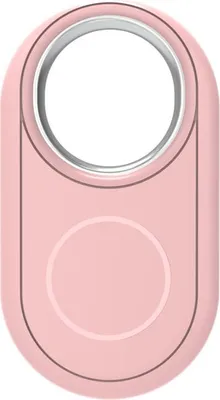 Imagen del producto de Localizador GPS Bluetooth ZELURXX para mascotas, niños o llaves, compatible con Android, alcance de 25 metros, función antirrobo, geolocalización, color rosa