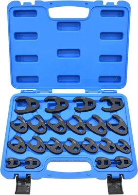 Steckschlüsselsatz 21-tlg., metrisch, 1/2" & 3/8", 8–32 mm