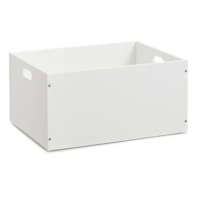 Produktbild von Zeller Aufbewahrungskiste, stapelbar, MDF, weiß - 40x30x20; 13352