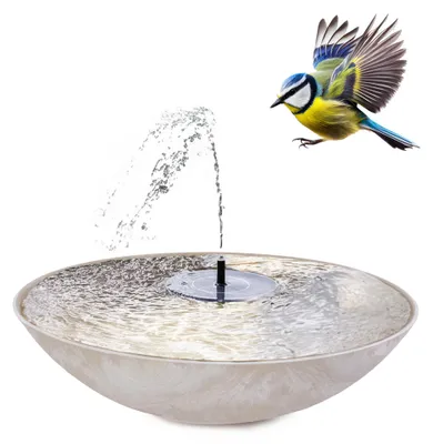 Immagine prodotto di Set fontana solare da esterno 45 cm, color sabbia