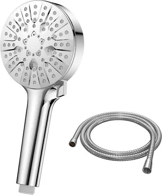 Produktbild von Verstellbare Handdusche 6 Strahlarten Kalkschutz