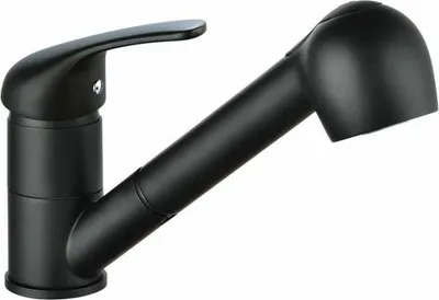 Image de Robinet de cuisine Rousseau ARES Noir Mat