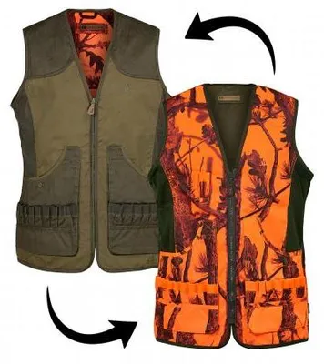 Produktbild von Wendeweste Savane Ghostcamo Größe XXXXL