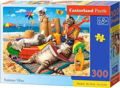 Produktbild von Puzzle 300 Sommer-Vibes CASTOR