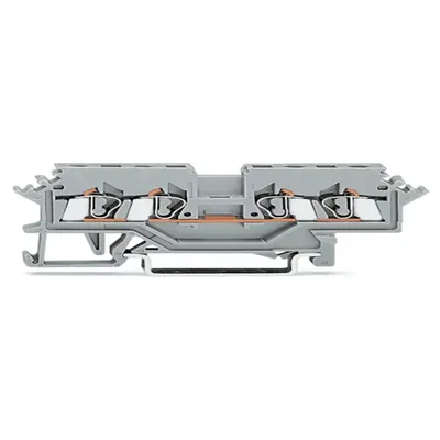 Immagine prodotto di Morsetto passante 0,08-2,5qmm grigio - Morsetto di alimentazione 5mm 24A 280-621