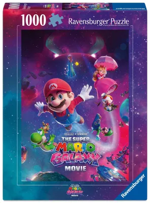 Produktbild von Erwachsenenpuzzle 1000 Teile - Nintendo Super Mario - Galaktische Abenteuer!