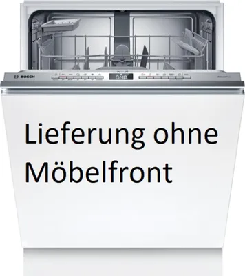 Bosch Serie 4 SBV4HBX07E, Vollintegrierter Geschirrspüler, 60 cm, XXL, Frontansicht