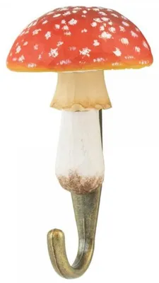 Produktbild von Wildlife Garden Kleiderhaken DecoHook Fliegenpilz Rot