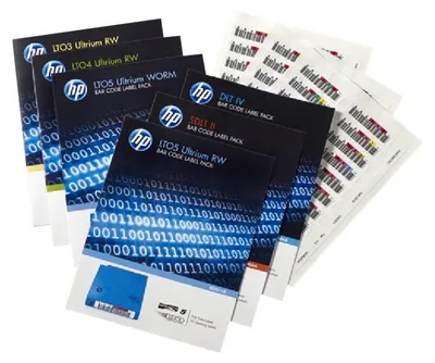 Immagine prodotto di HPE Q2013A etichetta media per archiviazione 110 pz Etichetta autoadesiva
