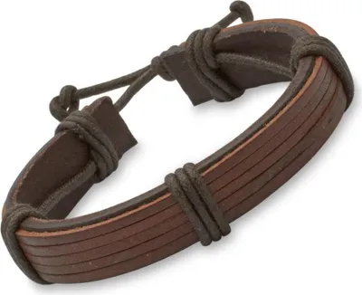 Produktbild von Surfer-Armband Kunstleder Textil LB0394