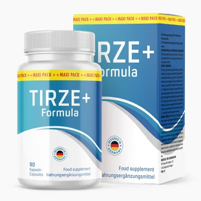 Produktbild von Tirze+ Formula Kapseln | Für einen gesunden Lifestyle | 90 Kapseln Inhalt