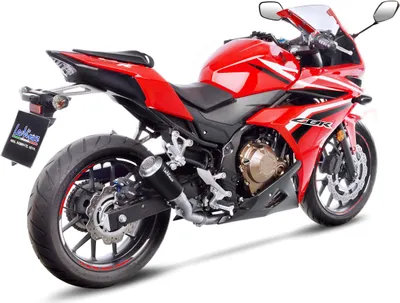 Zdjęcie produktu dla LeoVince LV-10 Czarny wsuwany układ wydechowy dla HONDA CBR 500 R