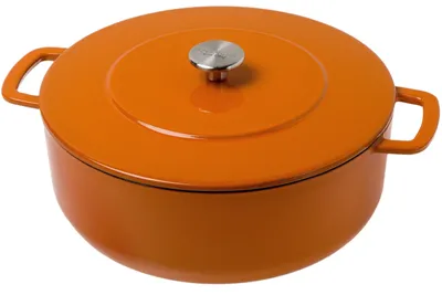 Produktbild von Combekk 190128OR, 5,3 l, Orange, Eisenguss, 28 cm, 280 mm, 280 mm