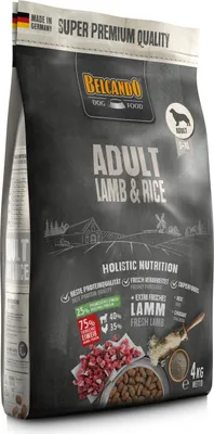 Image de BELCANDO Adultes Agneau & Riz, 4 kg