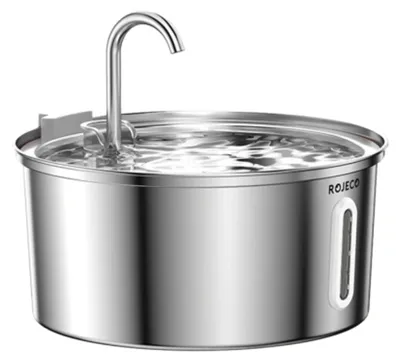 Image de Fontaine à eau pour chats ROJECO, capacité de 3,2 litres