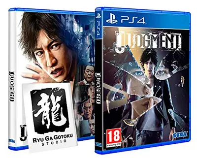 Produktbild von SEGA Judgment, PlayStation 4, M (Reif), Physische Medien