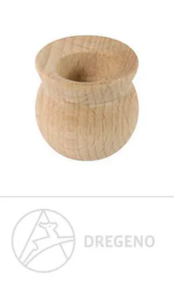 Obrázok produktu pre Náhradné diely a remeselné potreby Drevená výlevka v tvare gule 50 kusov šírka x výška x hĺbka 2,4 cmx2,4 cmx2,4 cm NOVINKA