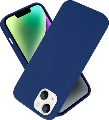 Obrázek produktu pro Cadorabo ochranné pouzdro pro Apple iPhone 14 modré pouzdro na mobilní telefon kryt TPU pouzdro