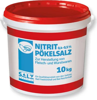 Produktbild von Nitrit Pökelsalz 10 kg Eimer