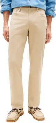 Produktbild von Tommy Hilfiger Herren Chino Hose Core Denton Essential Twill Straight Fit, Beige (Sandalwood), 38W/28L