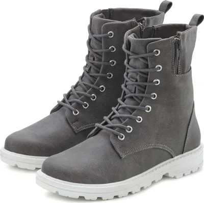 Produktbild von LASCANA Stiefelette grau Größe 44