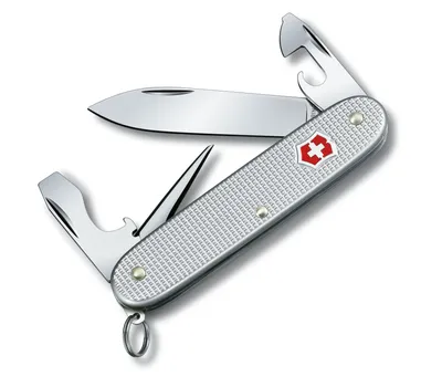 Produktbild von VICTORINOX Pioneer Alox mittleres Taschenmesser Soldatenmesser 0.8201.26 silber
