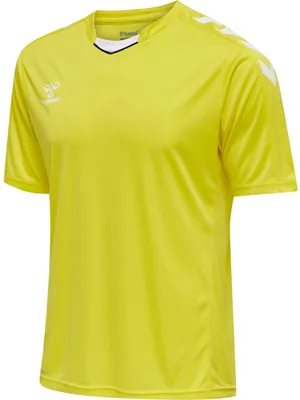 Produktbild von Hummel Herren T-Shirt Hmlcore Xk aus Polyjersey, kurzärmlig, Farbe: Gelb, Größe: XL (EU)