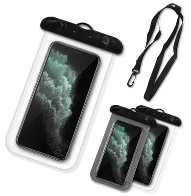 Produktbild von Wasserdichte Schutzhülle für Apple iPhone Serie Handytasche Hülle WasserfestFarben:Transparent;Smartphone:Apple iPhone Xr