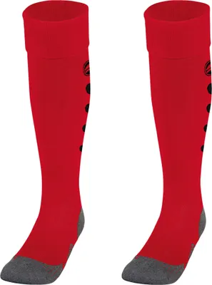 Produktbild von JAKO Unisex Stutzenstrumpf Roma, Farbe:rot/schwarz, Größe:(35-38)