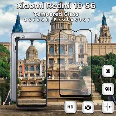 Obrázek produktu pro Xiaomi Redmi 10 5G - tvrzené sklo 9H - 3D ochrana displeje v super kvalitě