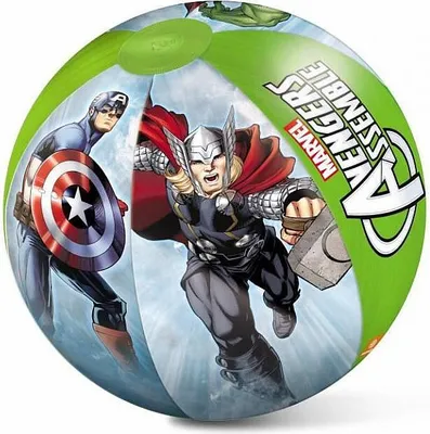 Immagine prodotto di Pallone da spiaggia Mondo Avengers, 50 cm