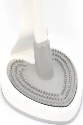 Produktbild von proWIN Toilettenbürste V7  weiss/grau  Herzilein