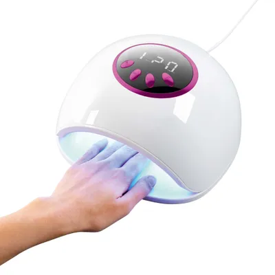 Produktbild von UV LED Nageltrockner Lampe für Nägel 36W LCD Display Schellack Nagellack 10-99 Sekunden Timer Pink