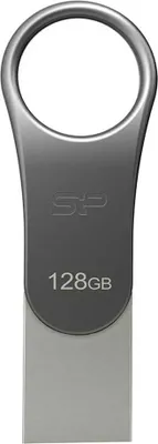 Image de Silicon Power USB-Stick 128GB USB3.0 C80 Silver Type-C Ready