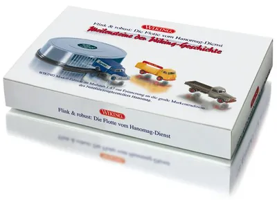 Produktbild von Wiking Set Rundgarage Hanomag Dienst