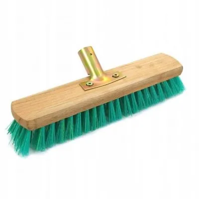 Image de Brosse pour sol 30 cm, manche en nylon