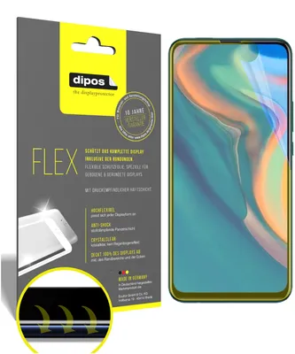 Produktbild von 3x Huawei P Smart Z (2019) Schutzfolie Folie, 100% Displayabdeckung, dipos Flex