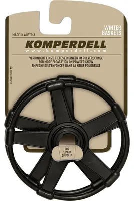 Produktbild von Komperdell VARIO Tiefschneeteller - Stockteller 1 Paar Tourenteller Skitouren Ø 135 mm
