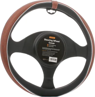 Produktbild von RIDEX 4791A0131 Lenkradbezug Ø37-39cm Schwarz Braun Lenkradhülle