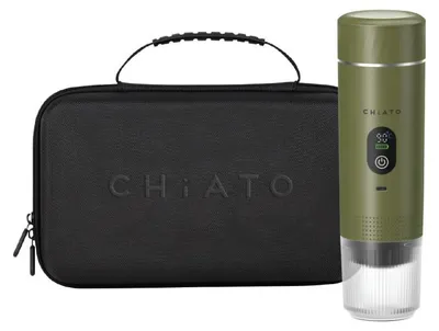 Obrázek produktu pro CHiATO brewPLAY, cestovní espressovař, zelená barva