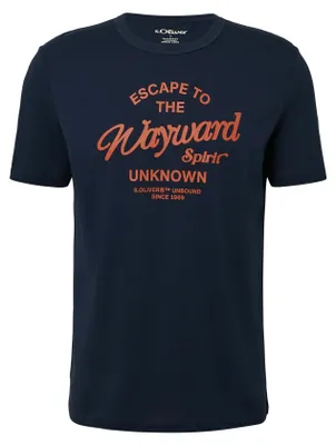 Produktbild von S. Oliver T-Shirt Navy Place M