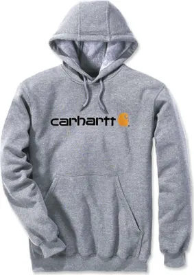 Produktbild von CARHARTT Bekleidung Logo Sweatshirt heather grey Größe