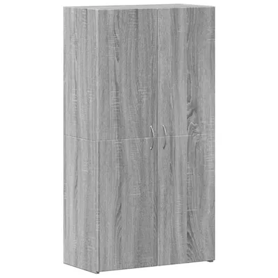 Immagine prodotto di Schedario Grigio Sonoma 60x32x115 cm in Legno Multistrato
