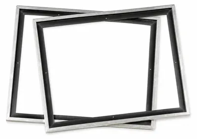 Produktbild von 2 SCHATTENFUGENRAHMEN für KEILRAHMEN 40x60 cm | für Leinwände