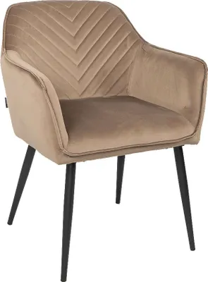 Produktbild von Sera 1V, Stuhl, Gestell schwarz, Bezug taupe