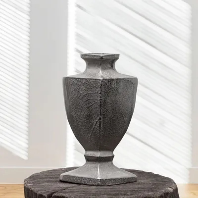 Produktbild von Aluminium Vase, Amphore, klein, Vase, Dekoration