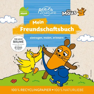 Produktbild von Die Maus Mein Freundschaftsbuch