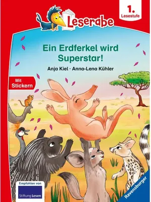 Produktbild von Ein Erdferkel wird Superstar! - Leserabe ab 1. Klasse - Erstlesebuch für Kinder ab 6 Jahren