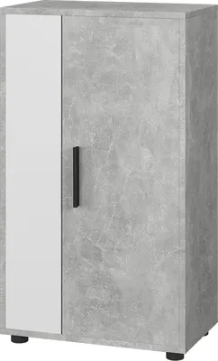 Obrázok produktu pre Komoda Vicco Berno Betón/Biela 50.1 x 87.3 cm s 2 priehradkami, Model 55452